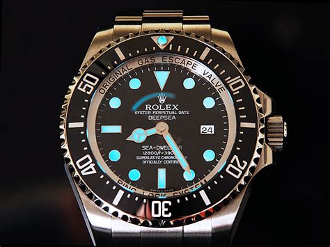 rolex gas escape|rolex deepsea two tone.